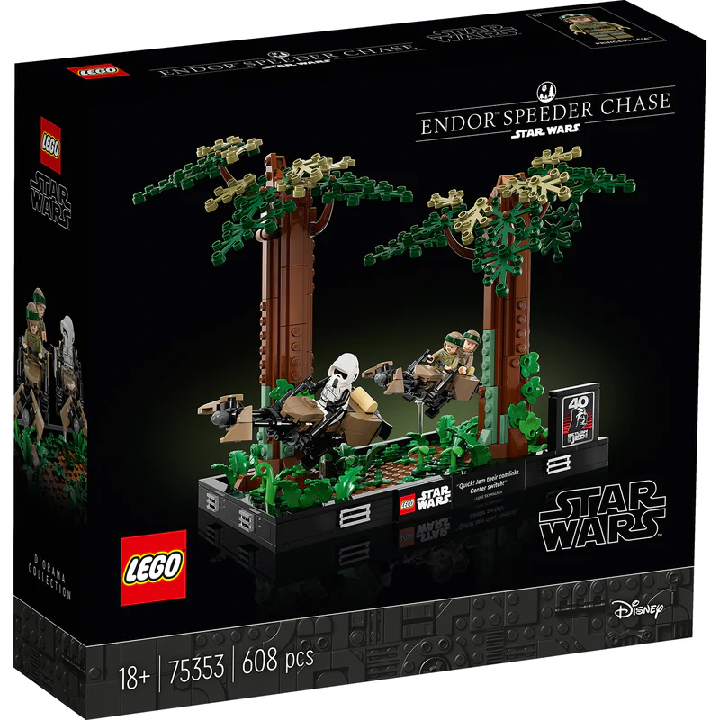 LEGO Star Wars Endor Speeder Chase Diorama (75353)