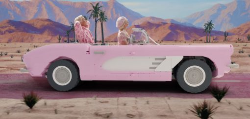 LEGO® ICONS™ Corvette as LEGO Barbie Dream Car