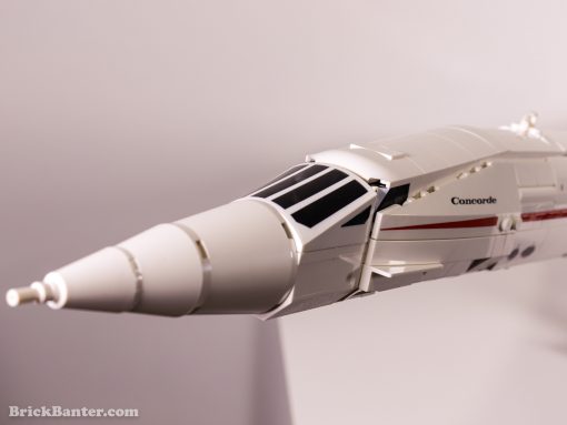 LEGO Icons Concorde 10318 nose tilt