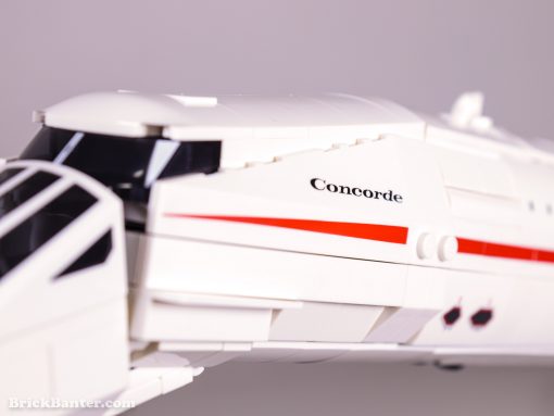 LEGO Icons Concorde 10318 nose tilt