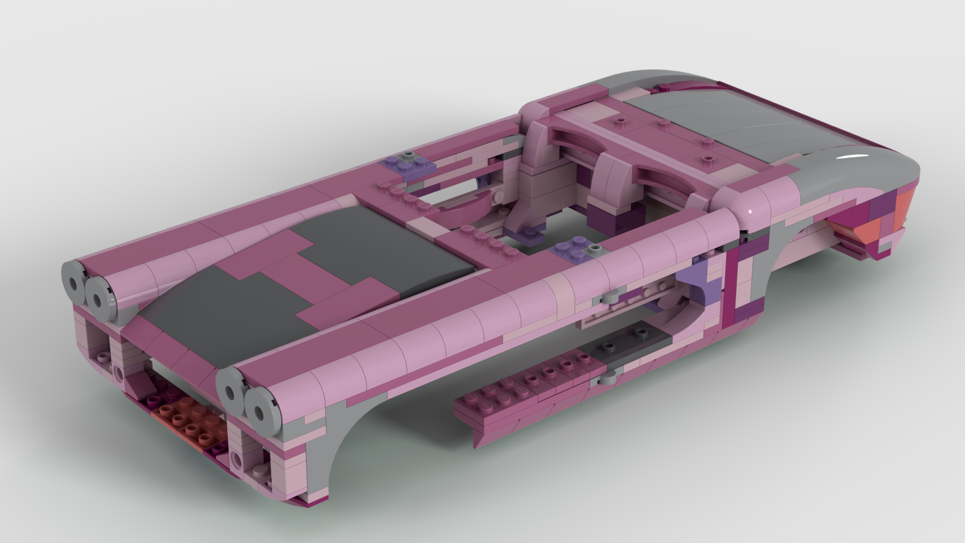 Can The LEGO Corvette Be Built As A Pink Barbie Dream Car?
