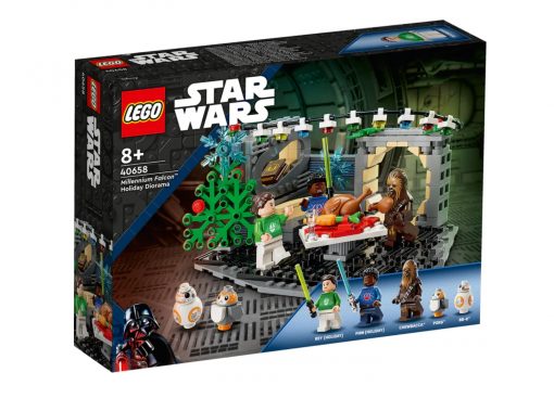 LEGO Star Wars Millennium Falcon Holiday Diorama 40658 Release Date