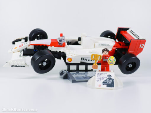 LEGO Icons McLaren MP4-4 & Ayrton Senna 10330 - Brick Banter