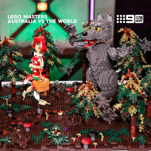 LEGO Masters Australia Vs The World Season 6 Episode 3 Twisted Tales Final Builds Brick Bracket