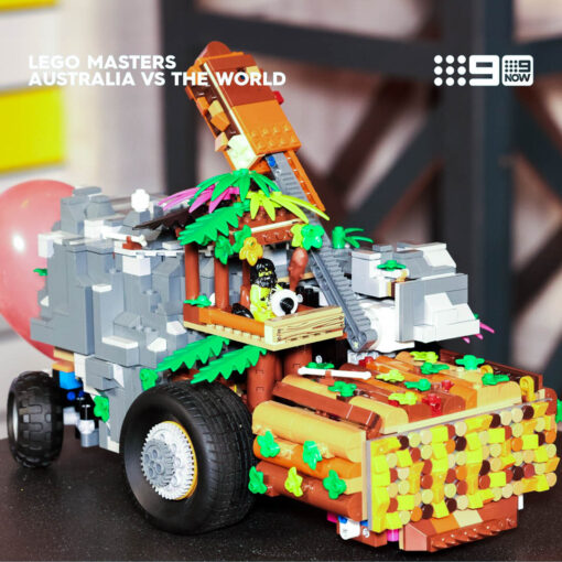 LEGO Masters Australia Vs The World Season 6 Episod 5 battle-bot wars challenge Final Builds Brick Bracket