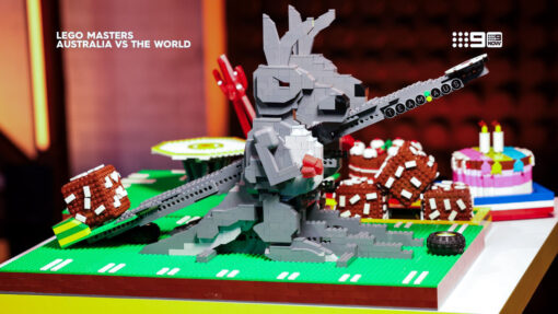 LEGO Masters Australia Vs The World Season 6 Episode 8 New Olympic Sport Challenge Final Builds Brick Bracket