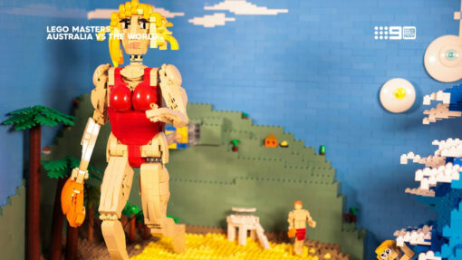 LEGO Masters Australia Vs The World Season 6 Episode 7 Whats On The Box challenge Final Builds Brick Bracket