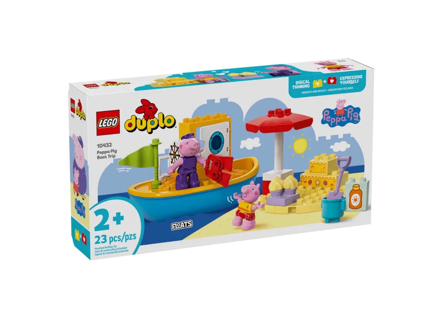 LEGO Duplo Peppa Pig Boat Trip 10432 - New Release
