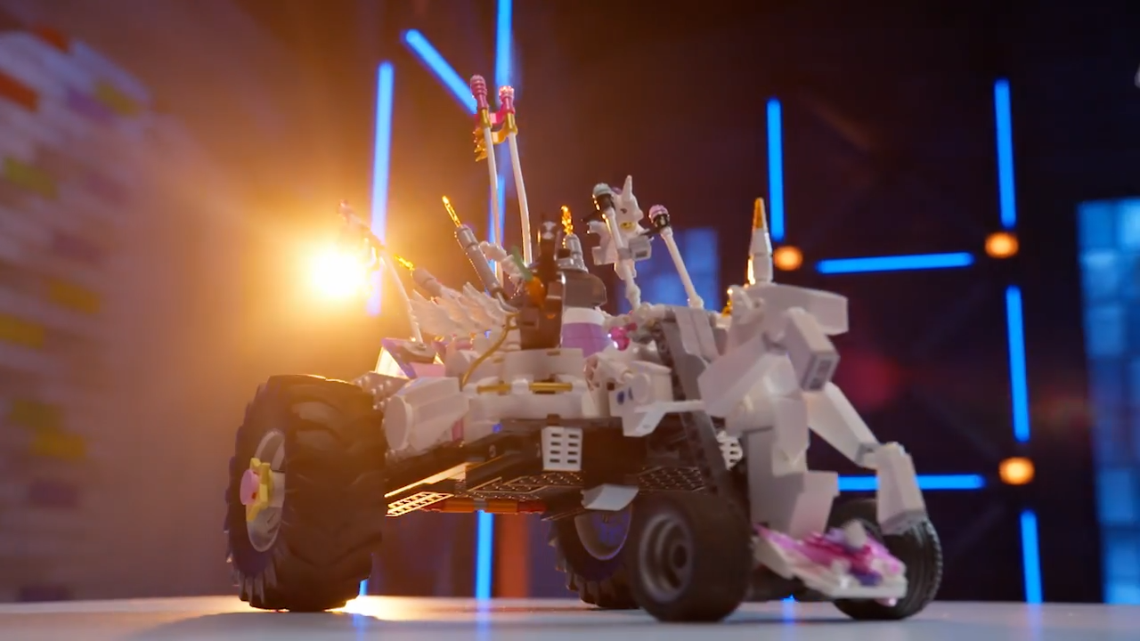 LEGO Masters Australia - Season 4 Episode 1 - Stunt Car Challenge - Nick and Gene - Unicorn - Weekend Ride