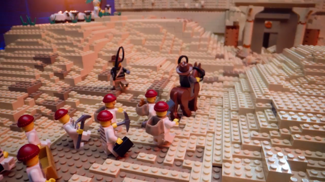 LEGO Masters Australia -        Season 4 Episode 7 - Grandscapes - Paul & Trent - Egyptian Archaeological Site
