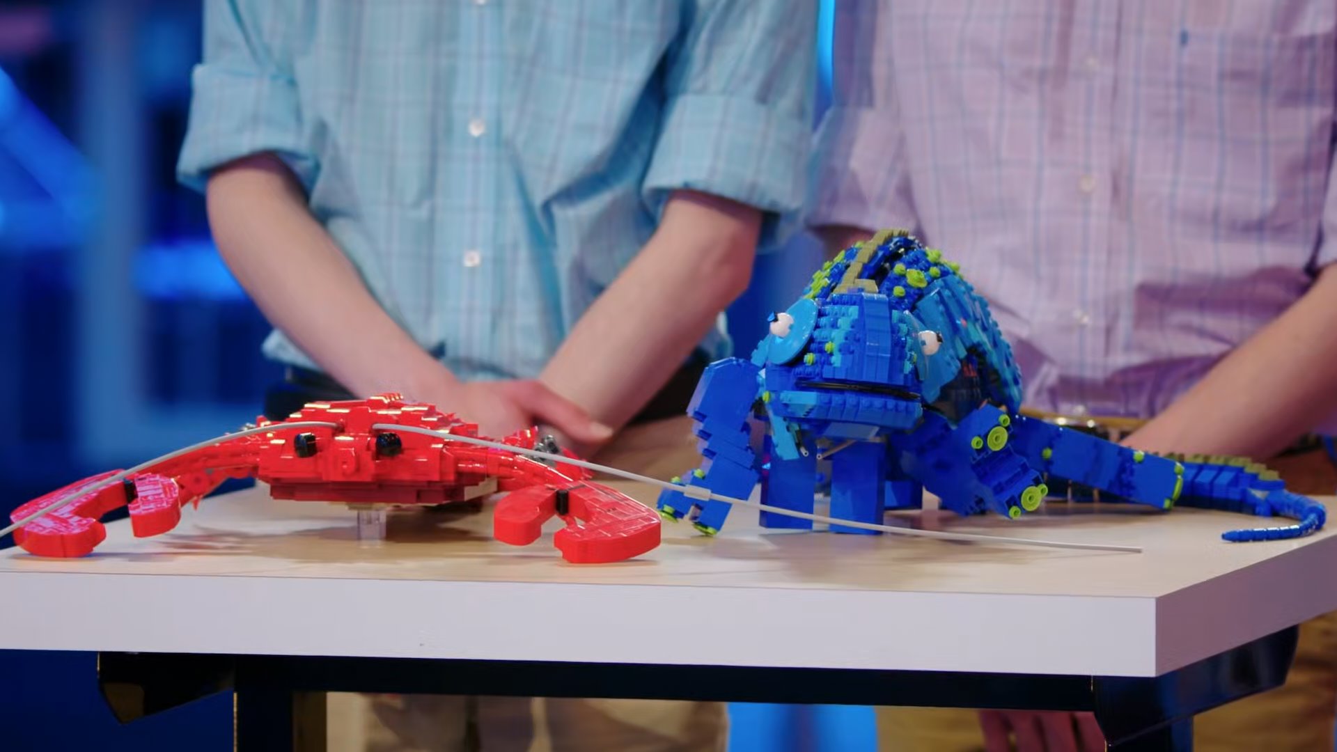 LEGO Masters U.S Season 2     – Land and Sea Challenge – Caleb and Jacob - Chameleon + Lobster