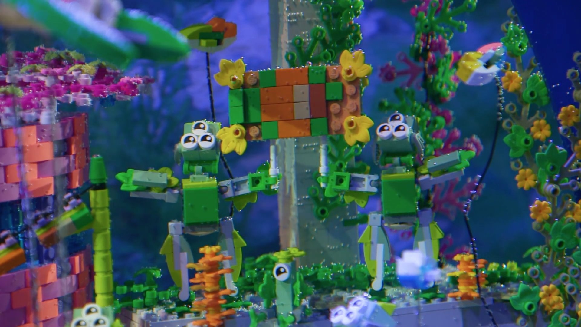 LEGO Masters Sweden Season 2 Underwater Challenge – Melina and Nathalie - Underwater Garden