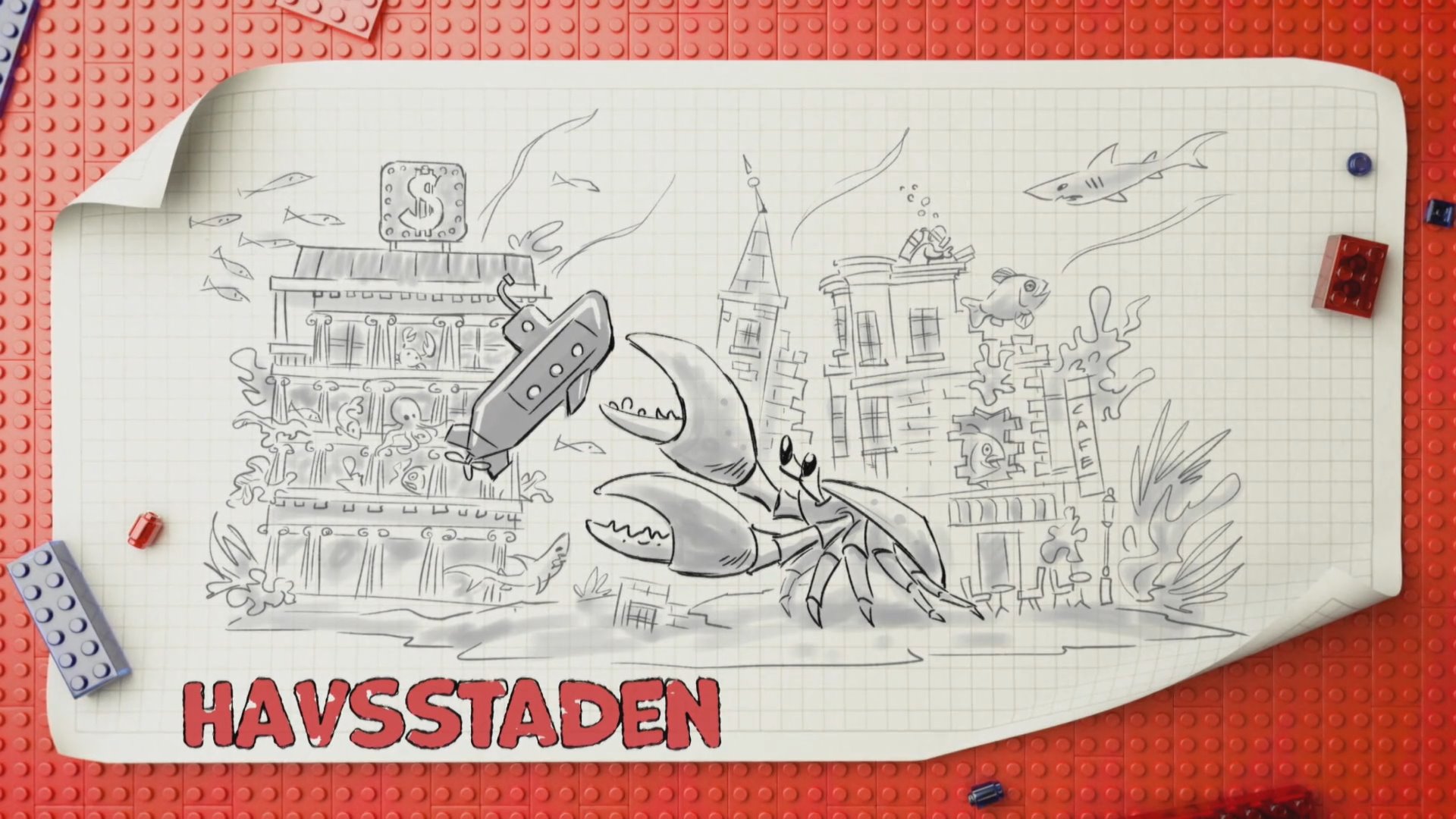 LEGO Masters Sweden Season 2 Underwater Challenge  - Felix and Vidar - Underwater City