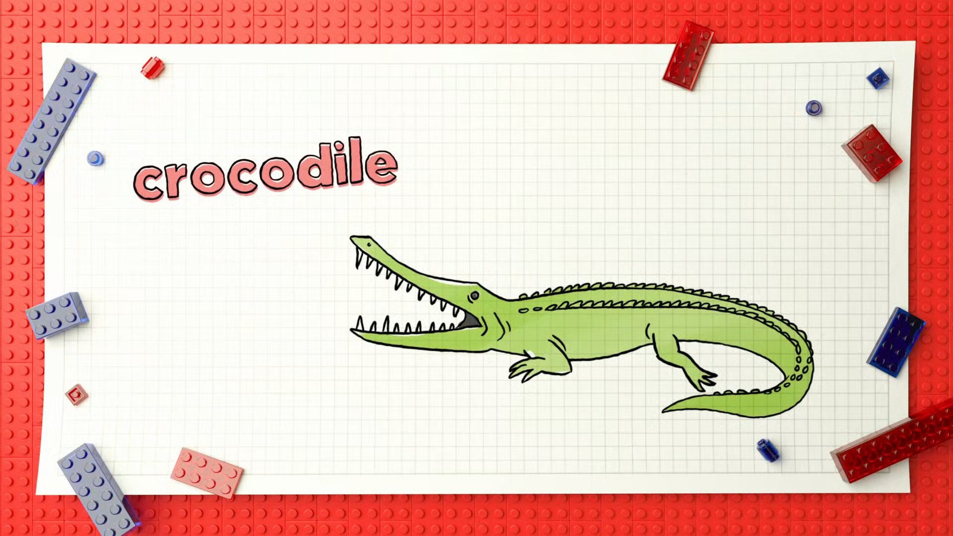LEGO Masters U.S Season 2     – Land and Sea Challenge – Zack and Wayne - Crocodile + Lionfish