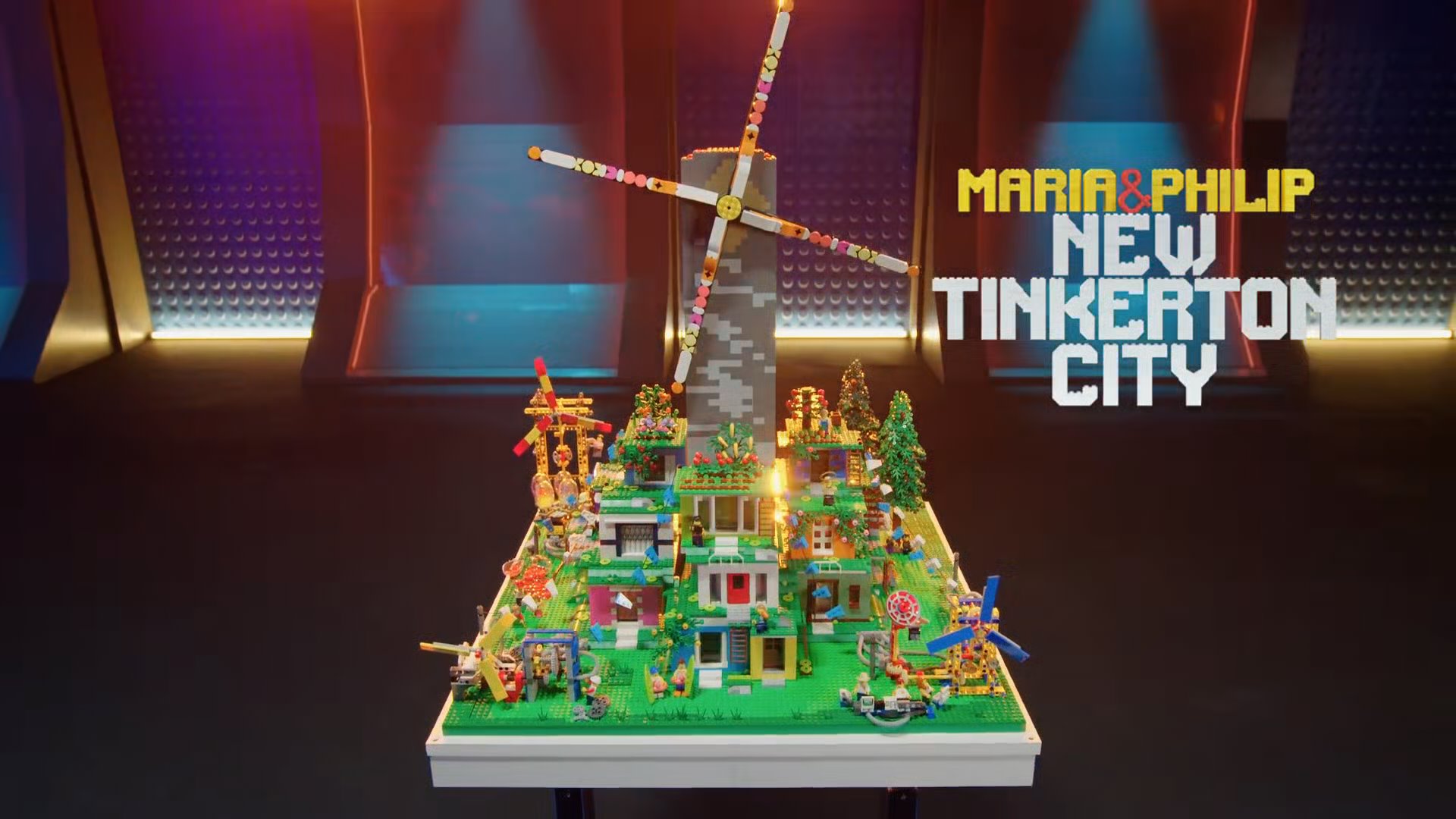 LEGO Masters U.S Season 2     – Bricking Wind –  Maria and Philip - New Tinkerton City
