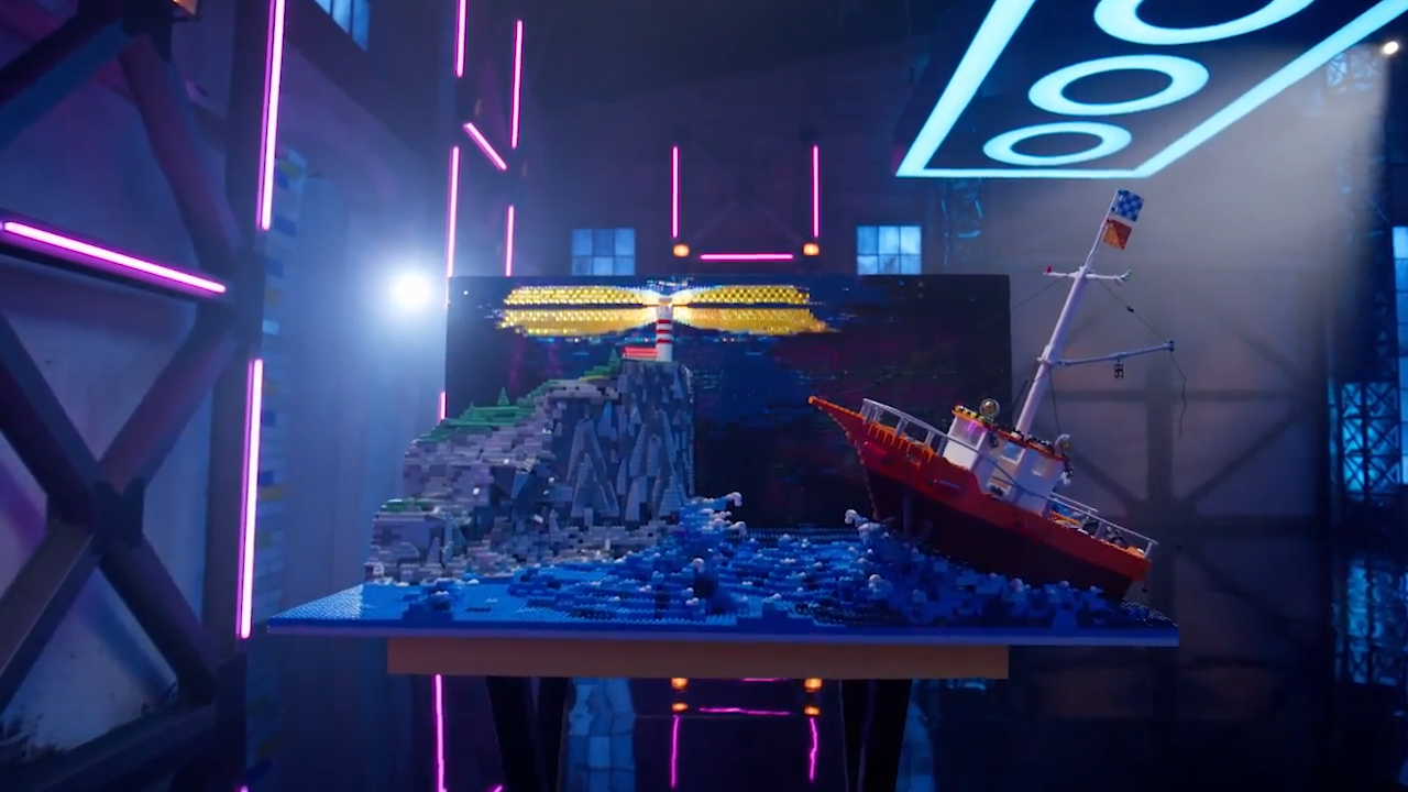 LEGO Masters Australia -        Season 4 Episode 7 - Grandscapes - Kirsti & Daniel - Ship in Distress
