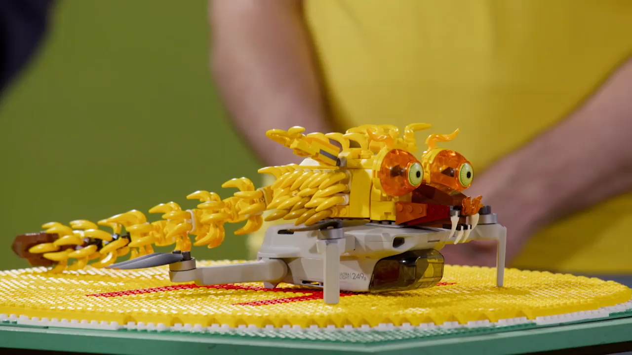 LEGO Masters Australia - Season 4 Episode 7 - Dragon Drone Race - Branko & Max - Banana Dragon