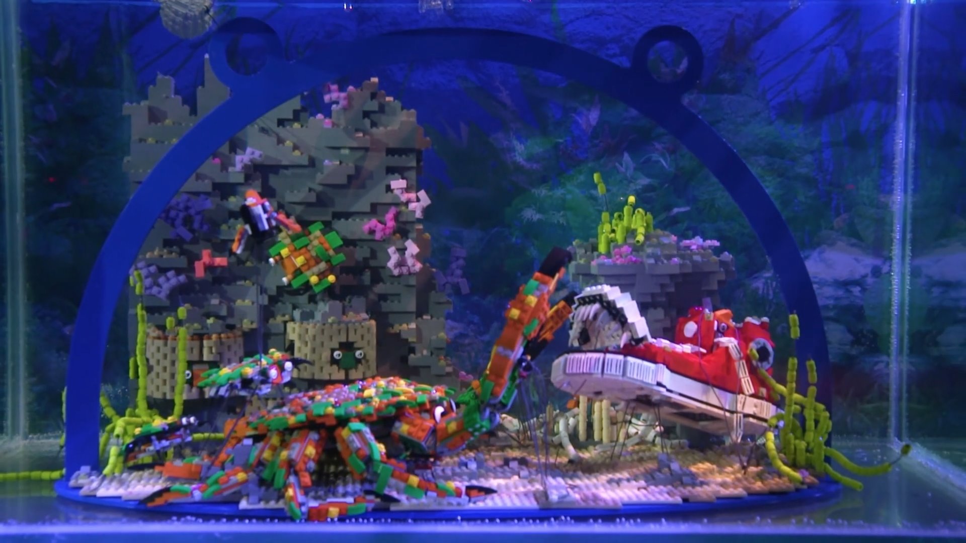 LEGO Masters Sweden Season 2 Underwater Challenge  - Jacob and Robin – Mother Crab