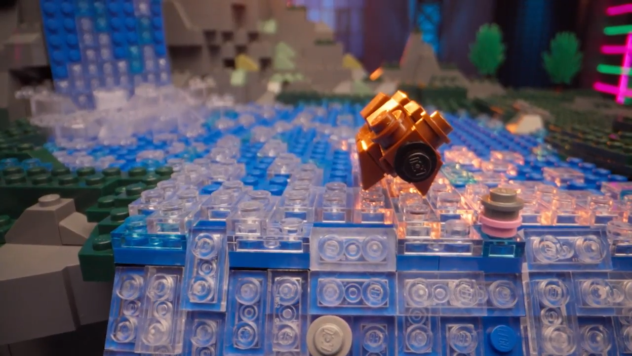 LEGO Masters Australia -        Season 4 Episode 7 - Grandscapes - Joss & Henry - Secluded Waterfall