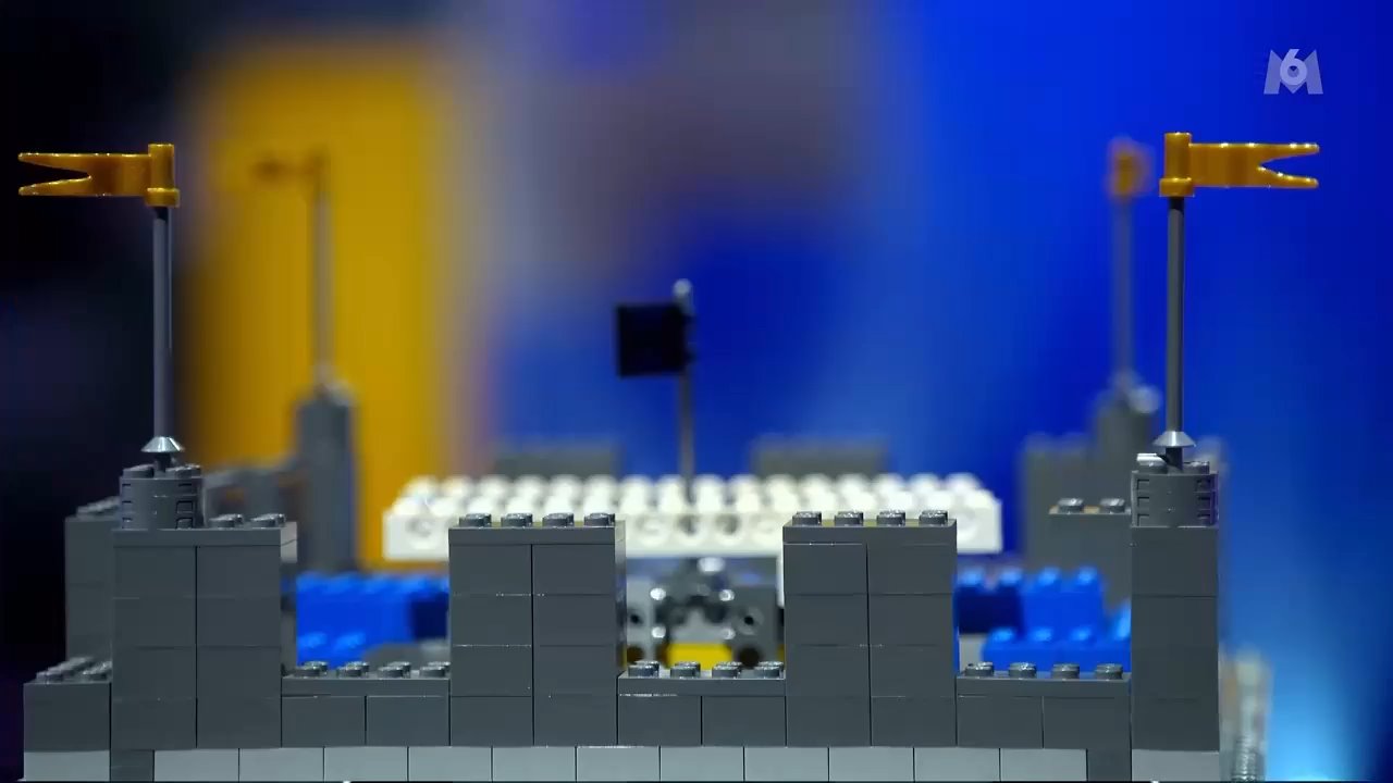 LEGO Masters France - S02E02  Part 2 - Tower Shake Challenge - Céline and Stéphane - The Medieval Tower