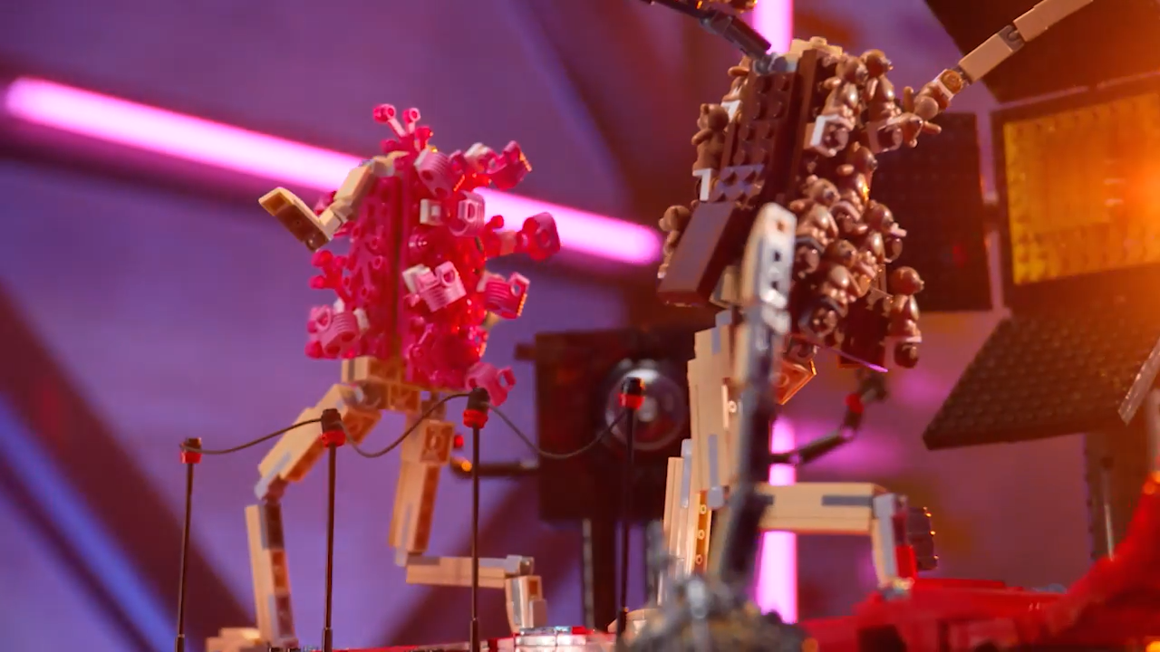 LEGO Masters Australia – Season 4 Episode 4 – Crystal & Andrew - Sewing Machine - Crystal's Fashion Show / Monster