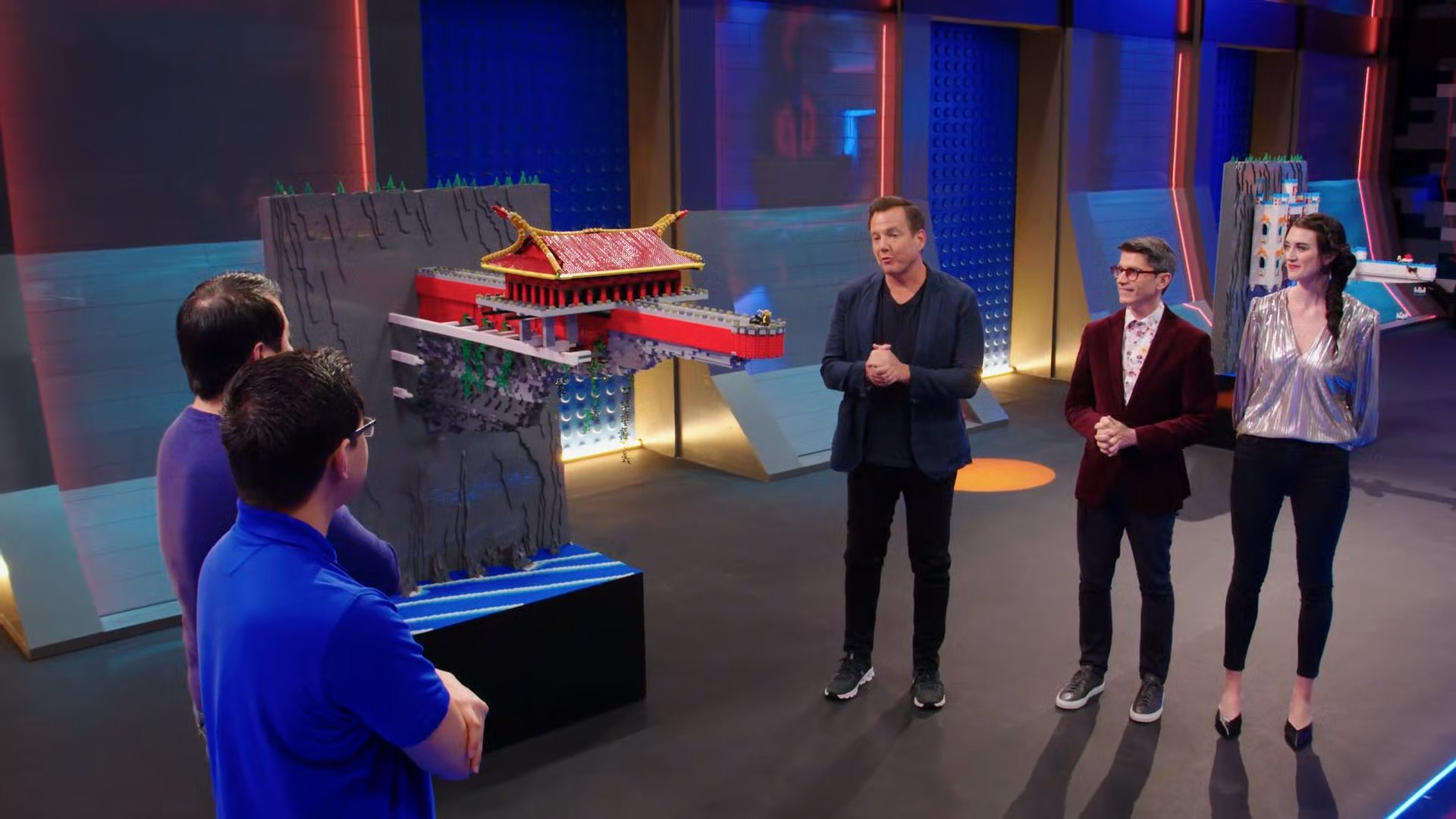 LEGO Masters U.S Season 2     – Cliffhanger  Challenge – Zack and Wayne - Heaven's Castle
