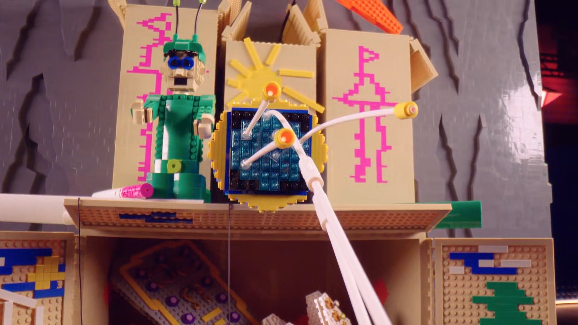 LEGO Masters U.S Season 2     – Cliffhanger  Challenge – Natalie and Michelle - Kid's Cardboard Castle
