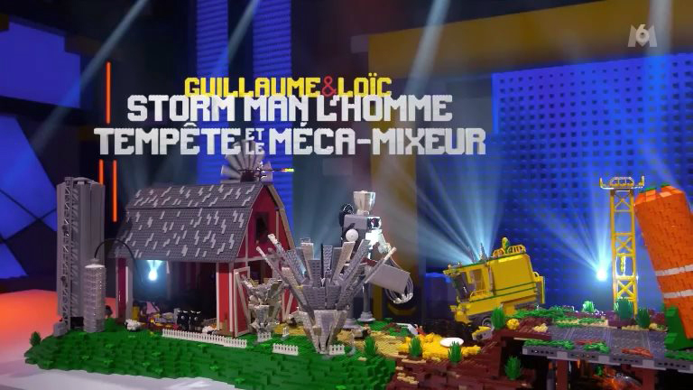 LEGO Masters France Season 1      LEGO Masters France Season 1  -  Episode 1 – Super-Heroes vs Super-Villians Challenge  Hosted by Magician Eric Antoine and judged by Artist Paulina Aubey & LEGO Certified Professional Georg Schmitt. The series leads the way for new challenges you're likely to see around the world. Our teams are Maximilien & Thibault, Christelle & Johan, Marguerite & Renaud, Yann & Jean-Philippe, Loïc & Guillaume, Alban & Xavier, Sébastien & David and Ariana & Aurélien.