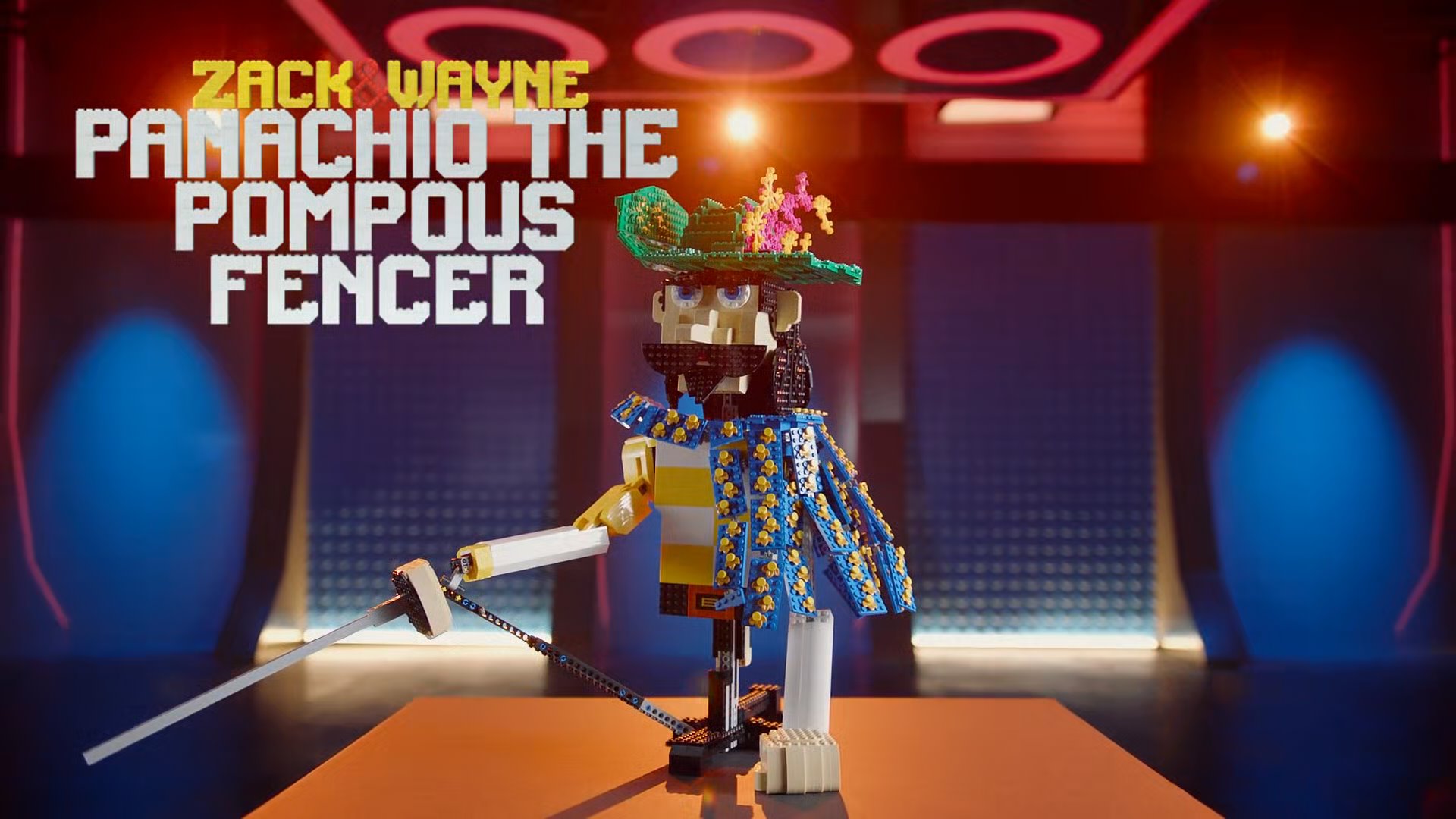 LEGO Masters U.S Season 2     – Puppet Show Challenge – Zack and Wayne & Dave and Richard - Panachio the pompous Fencer & DJ treatz.