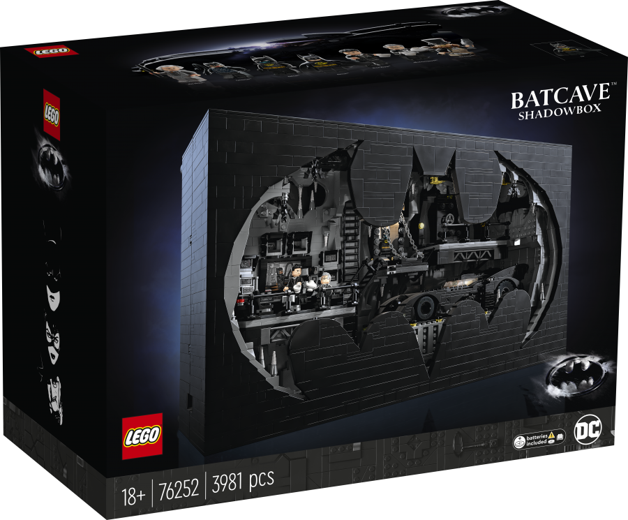 LEGO® “Batman Returns” Batcave Shadow Box (76252) New Release 2023