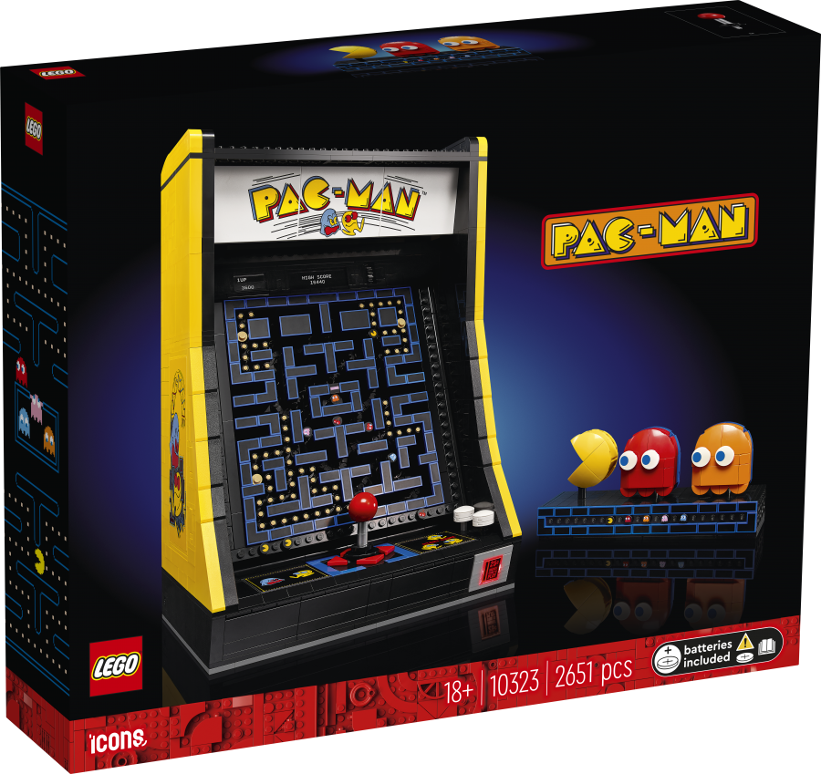 LEGO Icons PAC-MAC Arcade Machine Box