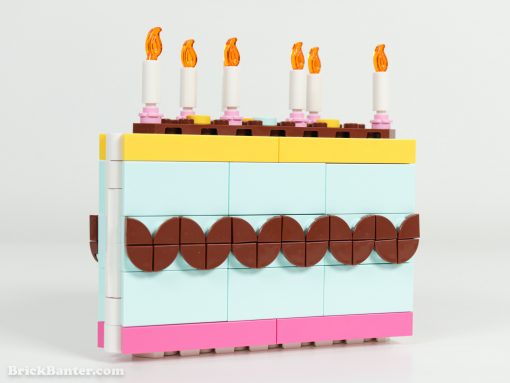 new LEGO Birthday Cake closed