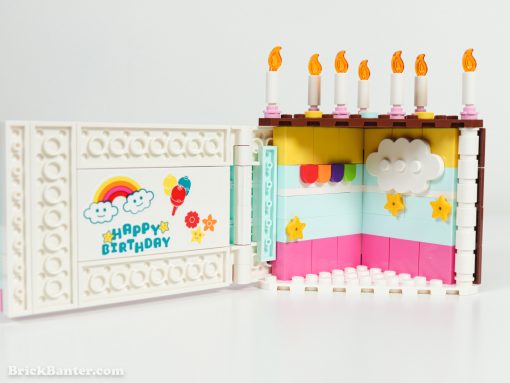 LEGO Birthday Cake on the inside