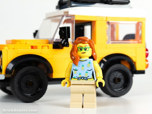 LEGO Land Rover minifigure face 2