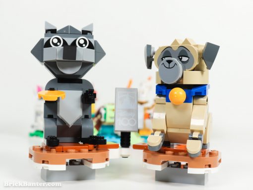 lego Meeko and Percy from Pocahontas