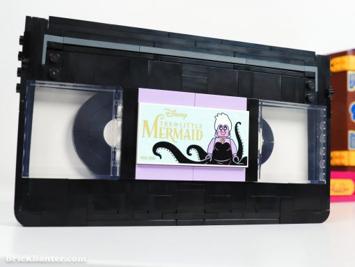 The Little Mermaid cassette tape lego