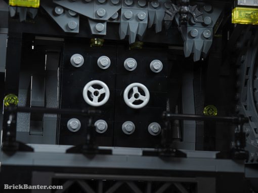 batman's armoury in lego batcave