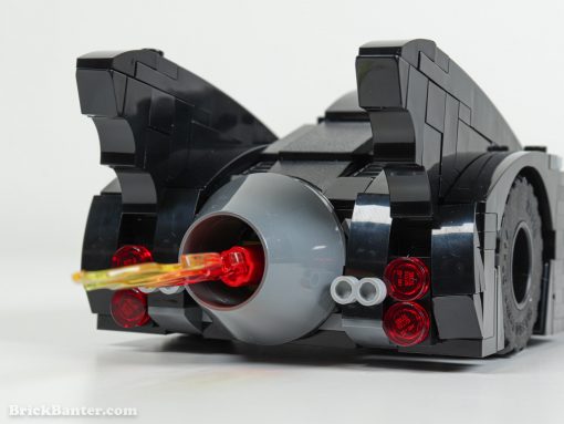 back of the batmobile from lego batcave