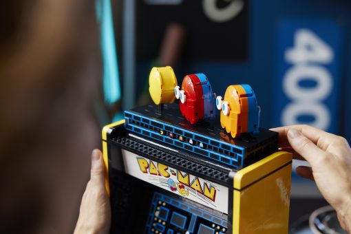 LEGO Pac-man top of the machine