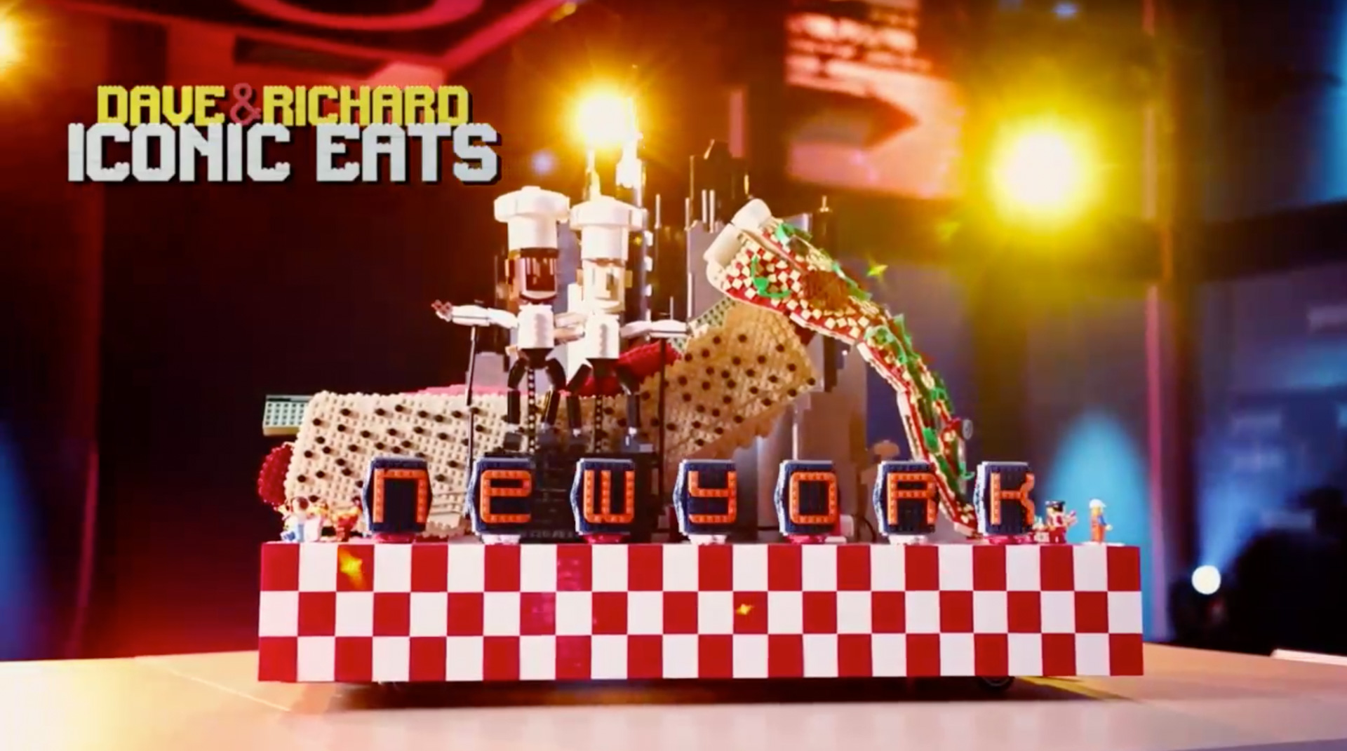 LEGO Masters U.S Season 2 – LEGO Parade Day – Dave and Richard - Iconic Eats