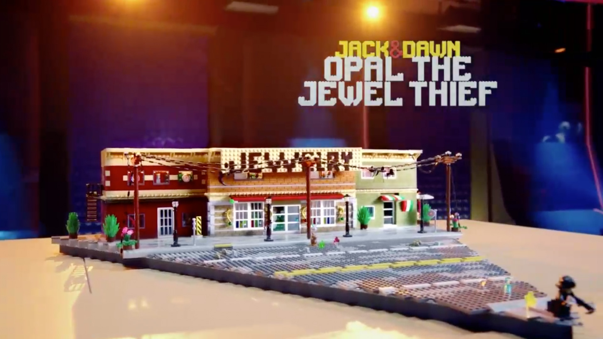 LEGO Masters U.S Season 2 – Explosion Challenge – Jack and Dawn - Jewel Thief - Glitter - Opal The Jewel Thief