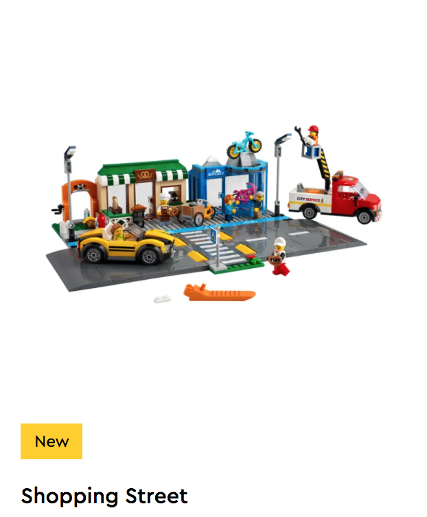 LEGO City - 60306 - Shopping Street