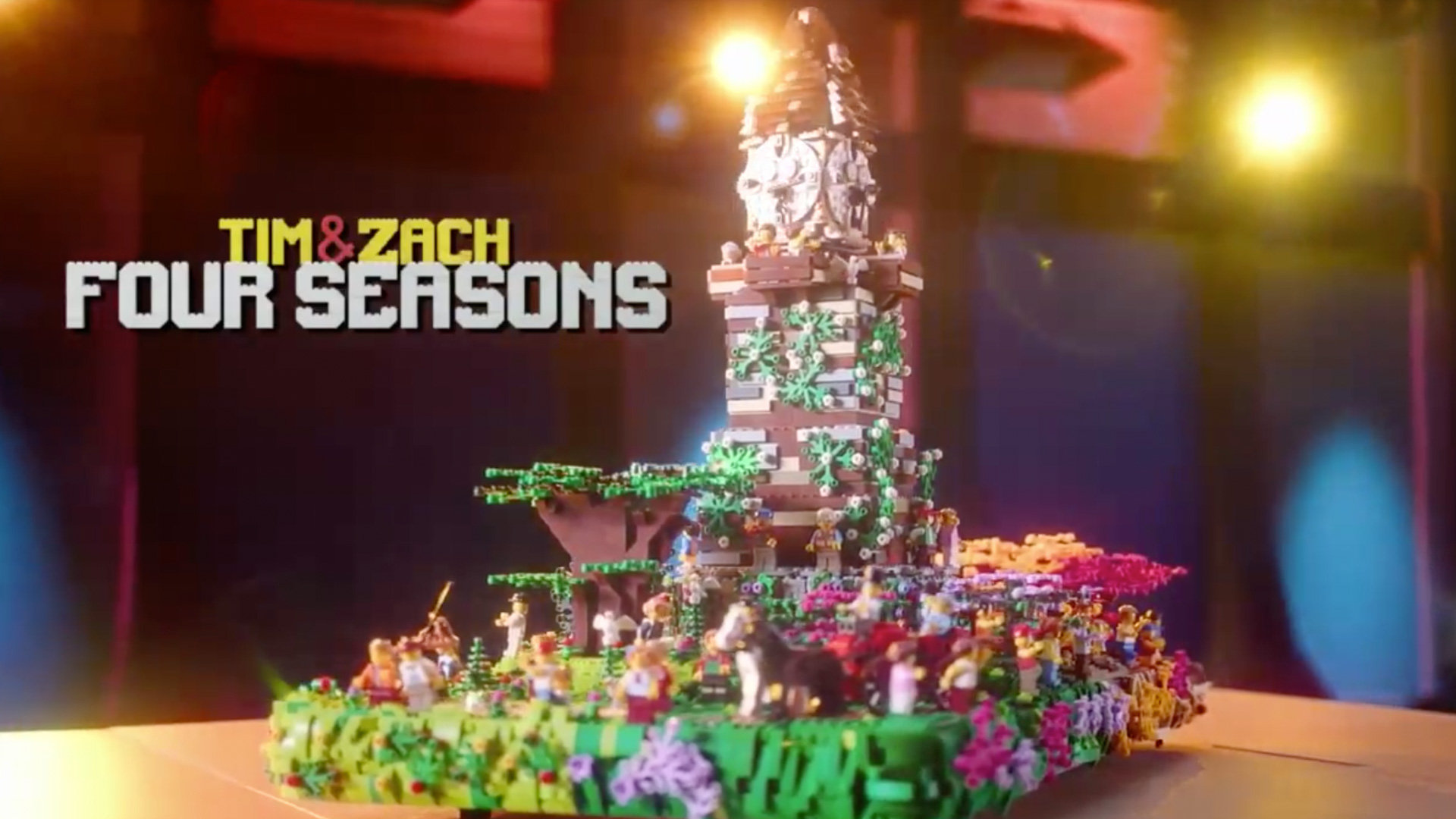 LEGO Masters U.S Season 2 – LEGO Parade Day – Zach and Tim – Four Seasons