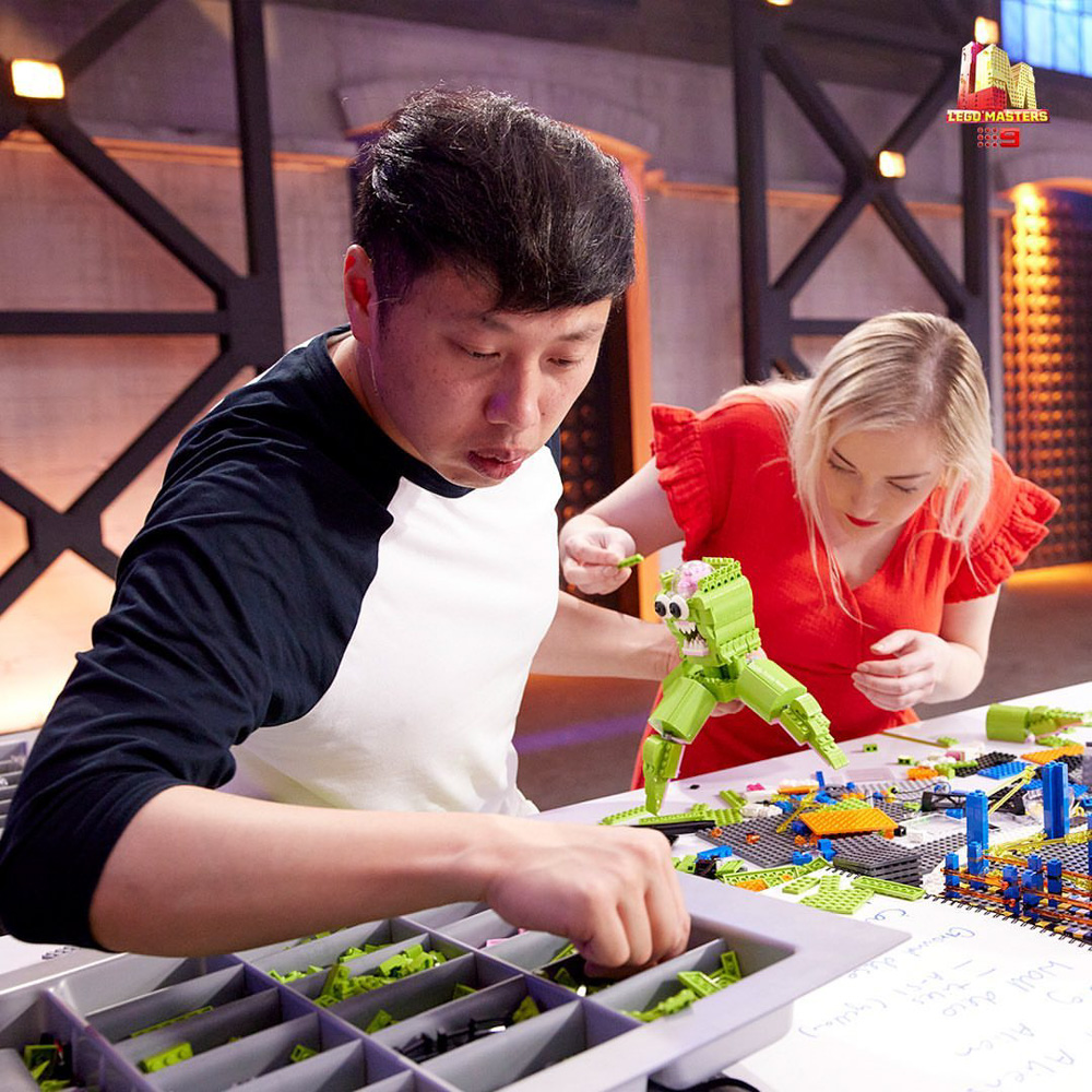 LEGO Masters Australia Season3 - Mission To Mars Challenge – Amy & Dawei - Alien Jail Break