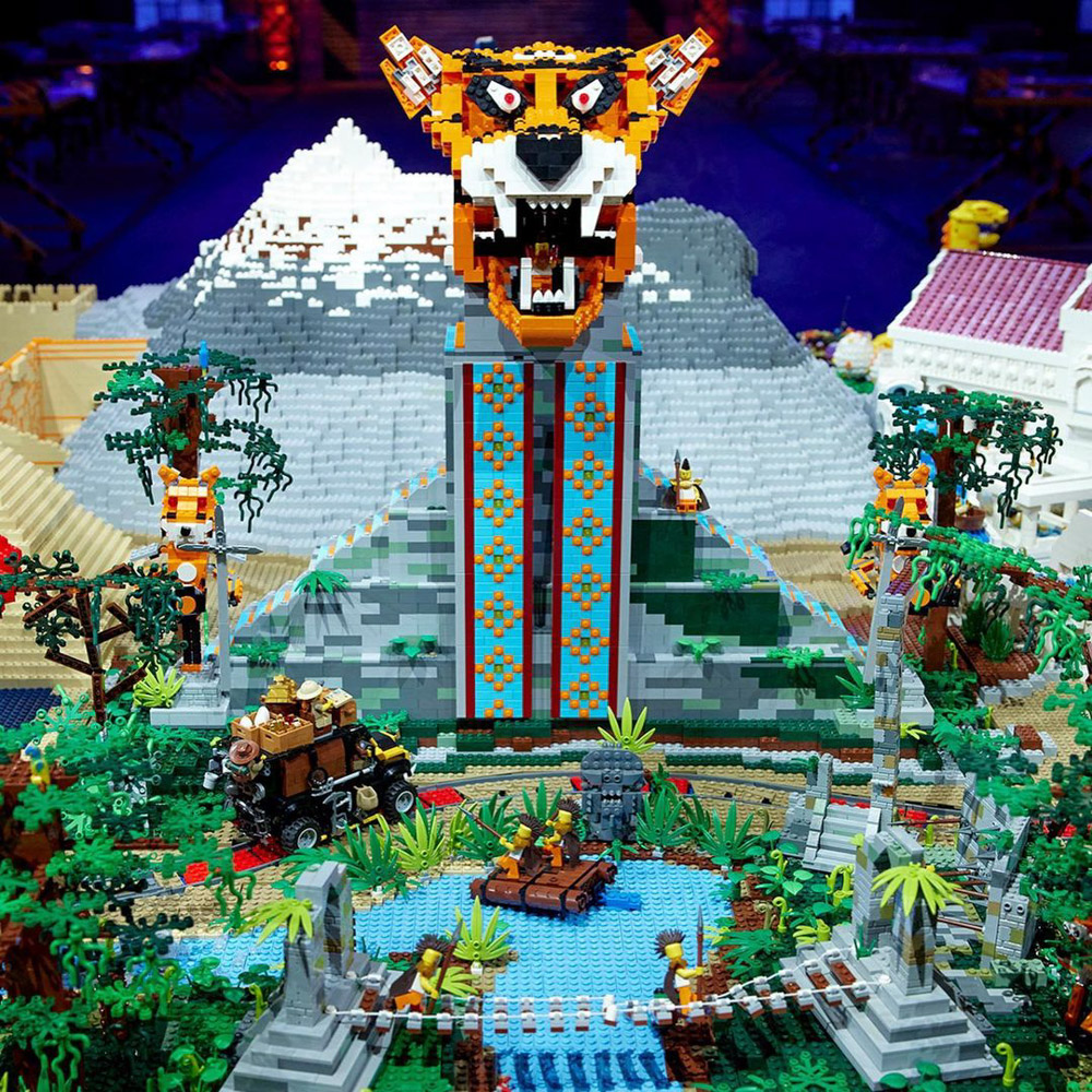 LEGO Masters Australia Season3 - The Heroes Quest – Harrison & Michael - Temple of the Tiger - Jungle