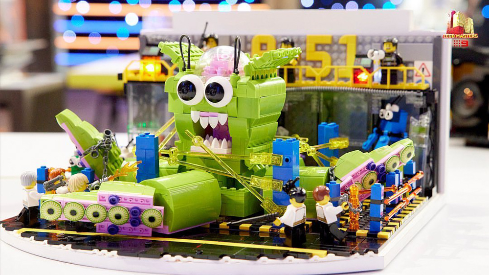 LEGO Masters Australia Season3  - Mission To Mars Challenge – Amy & Dawei - Alien Jail Break
