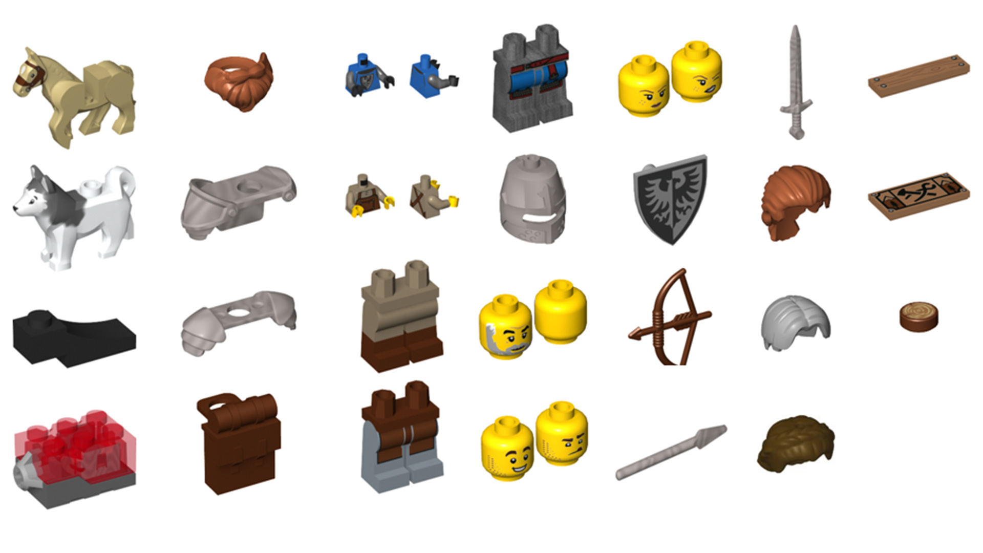 LEGO Bricks and Pieces Part List – February 2021