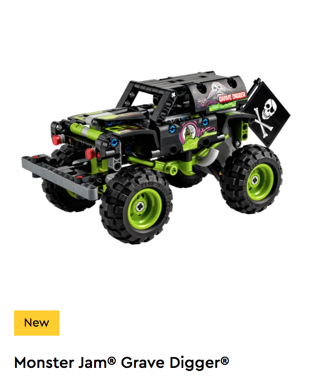 LEGO Technic - 42118 - Monster Jam® Grave Digger®