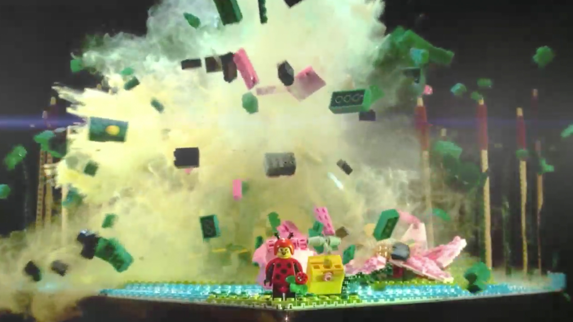 LEGO Masters U.S Season 2 – Explosion Challenge – Bryan and Lauren - Lady Bug - Dust - Lola And Pollen Plot