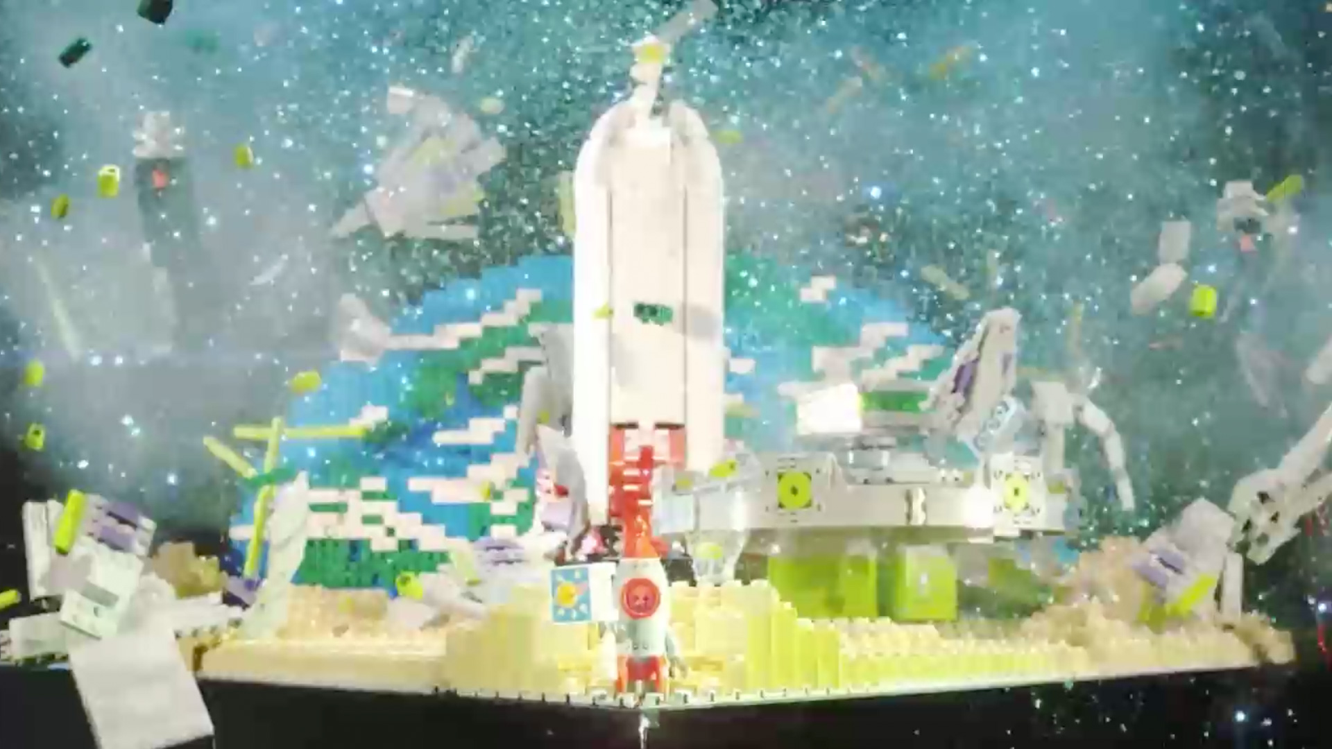 LEGO Masters U.S Season 2 – Explosion Challenge – Caleb and Jacob - Rocket Boy - Glitter - Rocket Boy Defends The MoonLEGO Masters U.S Season 2 – Explosion Challenge – Caleb and Jacob - Rocket Boy - Glitter - Rocket Boy Defends The Moon